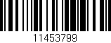 Código de barras (EAN, GTIN, SKU, ISBN): '11453799'