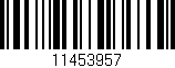 Código de barras (EAN, GTIN, SKU, ISBN): '11453957'