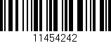 Código de barras (EAN, GTIN, SKU, ISBN): '11454242'