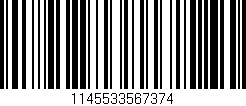 Código de barras (EAN, GTIN, SKU, ISBN): '1145533567374'