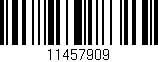 Código de barras (EAN, GTIN, SKU, ISBN): '11457909'