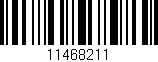 Código de barras (EAN, GTIN, SKU, ISBN): '11468211'