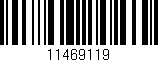 Código de barras (EAN, GTIN, SKU, ISBN): '11469119'