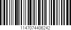Código de barras (EAN, GTIN, SKU, ISBN): '1147074406242'