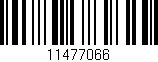Código de barras (EAN, GTIN, SKU, ISBN): '11477066'