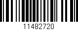 Código de barras (EAN, GTIN, SKU, ISBN): '11482720'