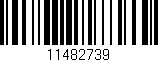 Código de barras (EAN, GTIN, SKU, ISBN): '11482739'