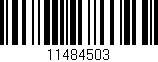 Código de barras (EAN, GTIN, SKU, ISBN): '11484503'