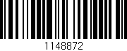 Código de barras (EAN, GTIN, SKU, ISBN): '1148872'