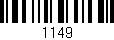 Código de barras (EAN, GTIN, SKU, ISBN): '1149'