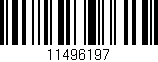 Código de barras (EAN, GTIN, SKU, ISBN): '11496197'