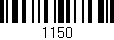 Código de barras (EAN, GTIN, SKU, ISBN): '1150'