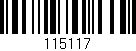 Código de barras (EAN, GTIN, SKU, ISBN): '115117'