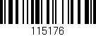Código de barras (EAN, GTIN, SKU, ISBN): '115176'