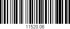Código de barras (EAN, GTIN, SKU, ISBN): '11520.06'