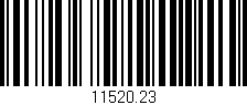 Código de barras (EAN, GTIN, SKU, ISBN): '11520.23'