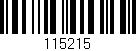 Código de barras (EAN, GTIN, SKU, ISBN): '115215'