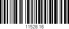 Código de barras (EAN, GTIN, SKU, ISBN): '11528.16'
