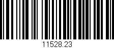 Código de barras (EAN, GTIN, SKU, ISBN): '11528.23'