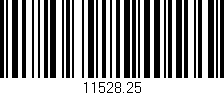 Código de barras (EAN, GTIN, SKU, ISBN): '11528.25'