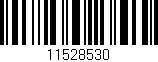 Código de barras (EAN, GTIN, SKU, ISBN): '11528530'