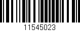 Código de barras (EAN, GTIN, SKU, ISBN): '11545023'