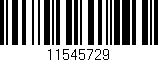 Código de barras (EAN, GTIN, SKU, ISBN): '11545729'