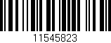 Código de barras (EAN, GTIN, SKU, ISBN): '11545823'