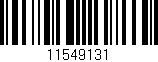 Código de barras (EAN, GTIN, SKU, ISBN): '11549131'