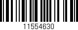 Código de barras (EAN, GTIN, SKU, ISBN): '11554630'