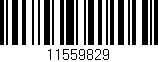 Código de barras (EAN, GTIN, SKU, ISBN): '11559829'