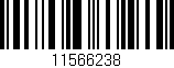 Código de barras (EAN, GTIN, SKU, ISBN): '11566238'