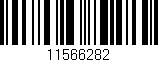 Código de barras (EAN, GTIN, SKU, ISBN): '11566282'