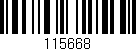 Código de barras (EAN, GTIN, SKU, ISBN): '115668'