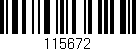 Código de barras (EAN, GTIN, SKU, ISBN): '115672'