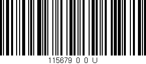 Código de barras (EAN, GTIN, SKU, ISBN): '115679_0_0_U'