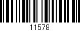 Código de barras (EAN, GTIN, SKU, ISBN): '11578'
