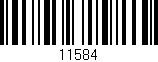 Código de barras (EAN, GTIN, SKU, ISBN): '11584'