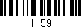 Código de barras (EAN, GTIN, SKU, ISBN): '1159'