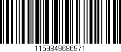 Código de barras (EAN, GTIN, SKU, ISBN): '1159849686971'