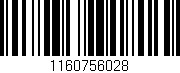 Código de barras (EAN, GTIN, SKU, ISBN): '1160756028'