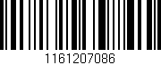 Código de barras (EAN, GTIN, SKU, ISBN): '1161207086'