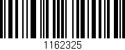 Código de barras (EAN, GTIN, SKU, ISBN): '1162325'