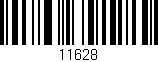 Código de barras (EAN, GTIN, SKU, ISBN): '11628'