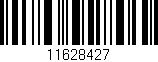 Código de barras (EAN, GTIN, SKU, ISBN): '11628427'