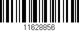 Código de barras (EAN, GTIN, SKU, ISBN): '11628856'