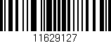 Código de barras (EAN, GTIN, SKU, ISBN): '11629127'