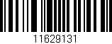 Código de barras (EAN, GTIN, SKU, ISBN): '11629131'