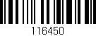 Código de barras (EAN, GTIN, SKU, ISBN): '116450'