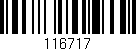 Código de barras (EAN, GTIN, SKU, ISBN): '116717'
